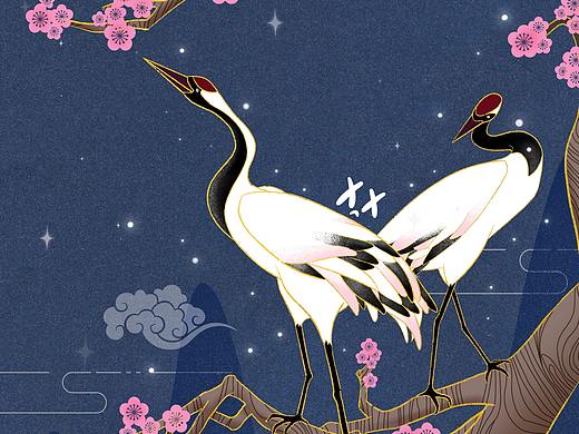 云鹤（个人主页-ZNTEyNjU3MTY=） - 新锐潮流插画 - 站酷设计师蟹蟹不画画原创素材 - 站酷ZCOOL