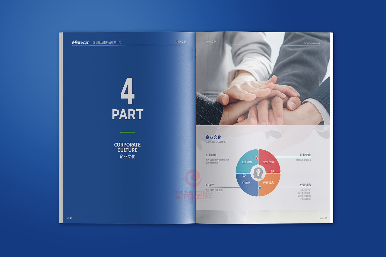 一希品牌设计--智能仪器科技公司画册宣传册设计