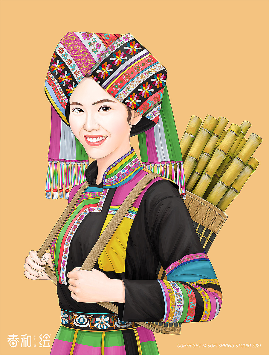 画了些好吃哒 ^_^ (农产品商业插画)