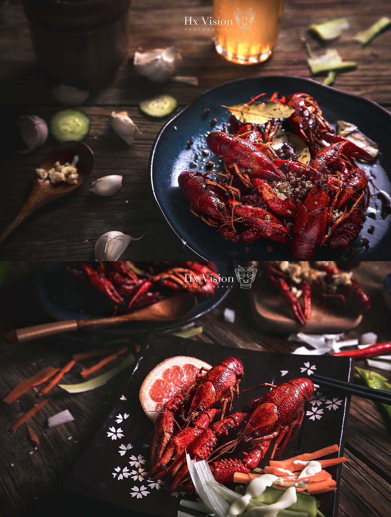 落不落锅红衣挂*《川味龙虾》