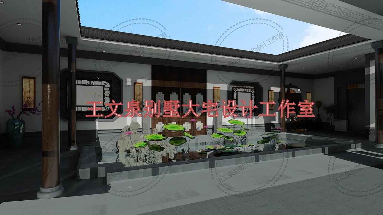 别墅建筑外观设计作品王文泉工作室