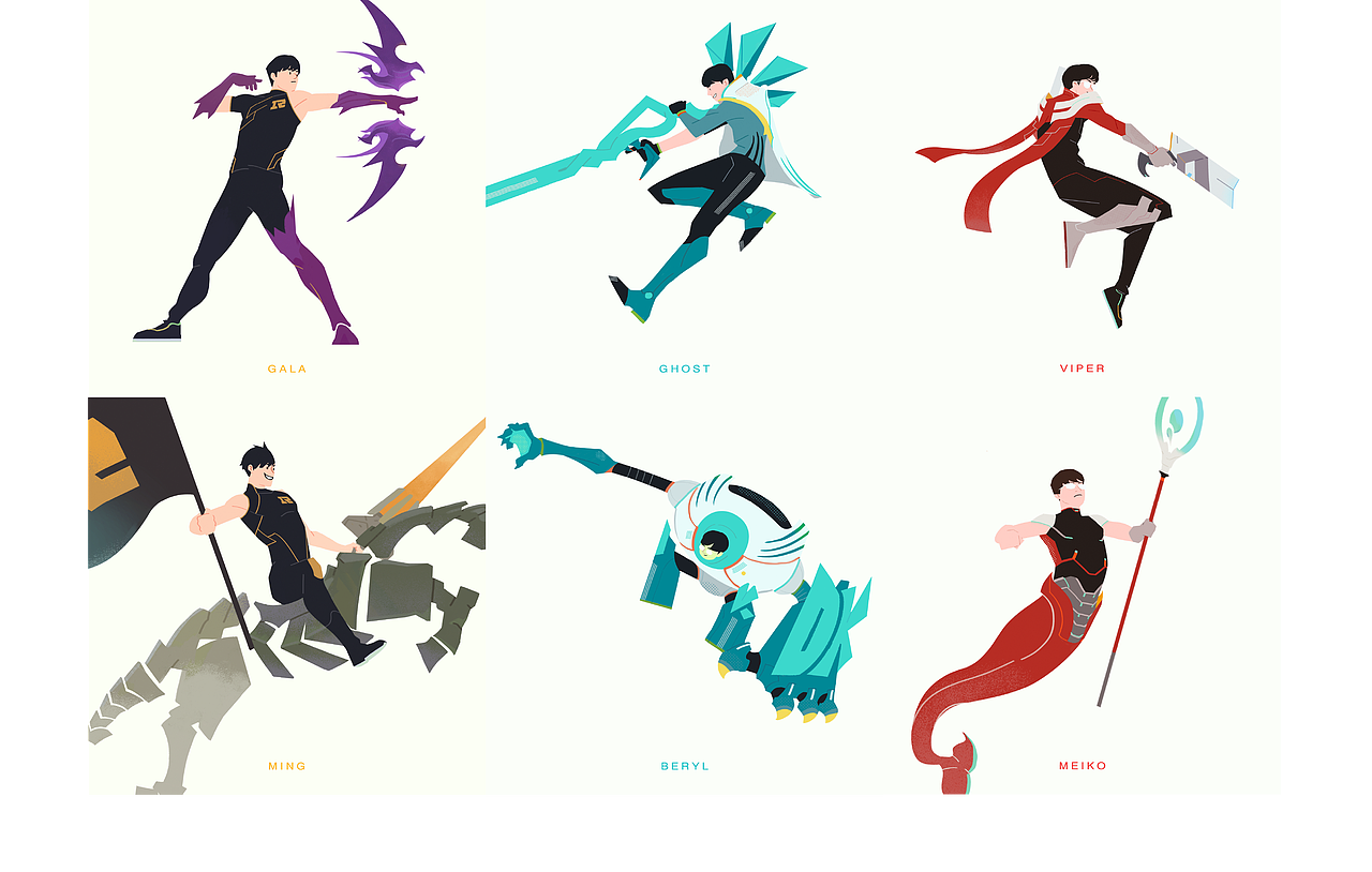 英雄联盟S11 LPL应援（图ZMjc3NzE4Mzk2） - 商业插画 - 站酷设计师阿吽形原创素材 - 站酷ZCOOL