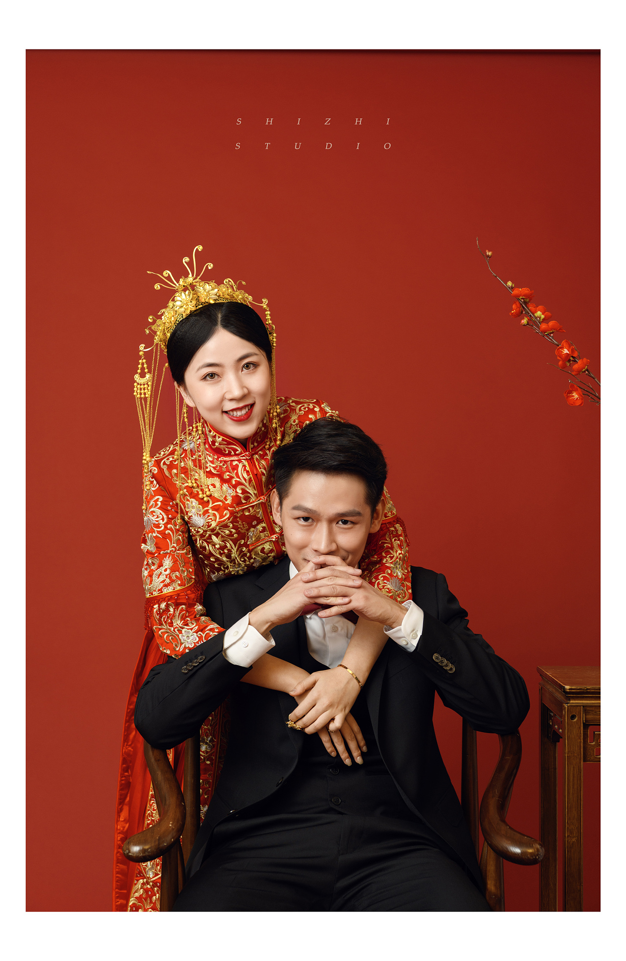 中式婚纱照/新现代中式风格