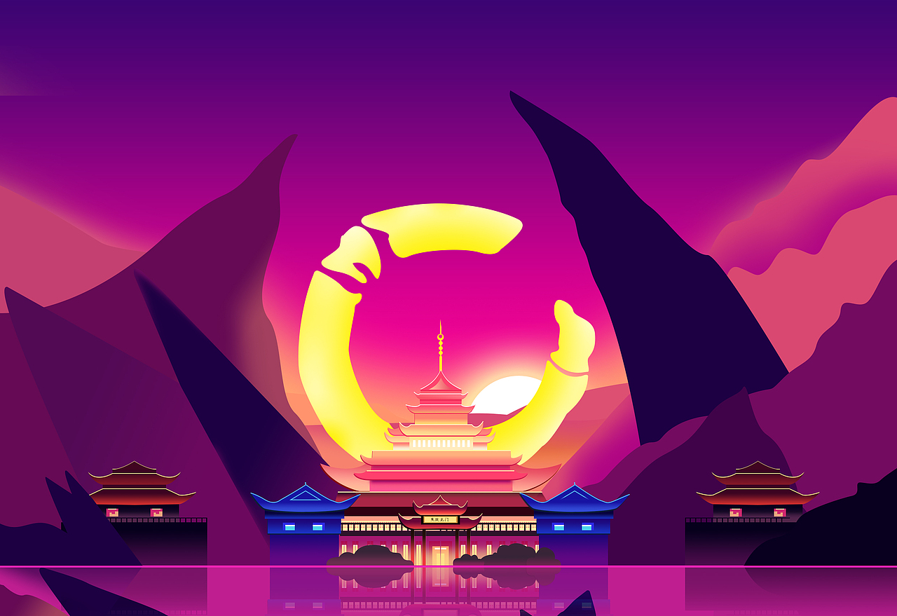古墓龙宫（图ZMjY0MzQ4MDA4） - 概念设定 - 站酷设计师嘿你个鸭梨原创素材 - 站酷ZCOOL