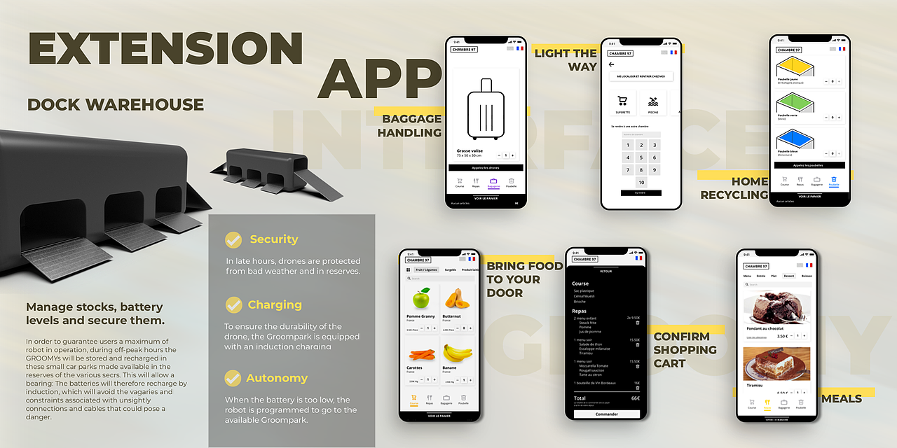 度假村移动服务型机器人