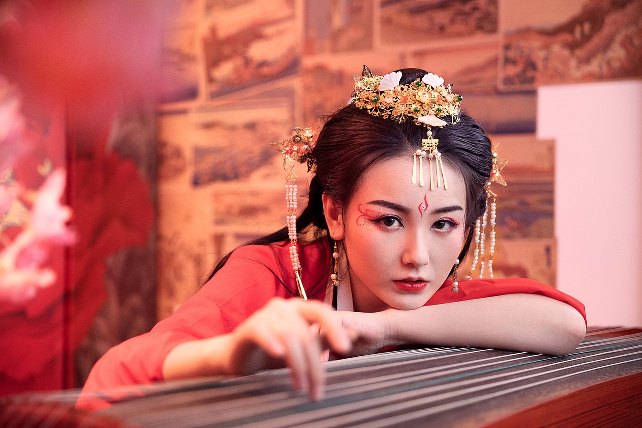 电竞解说陆狸. 古风定妆