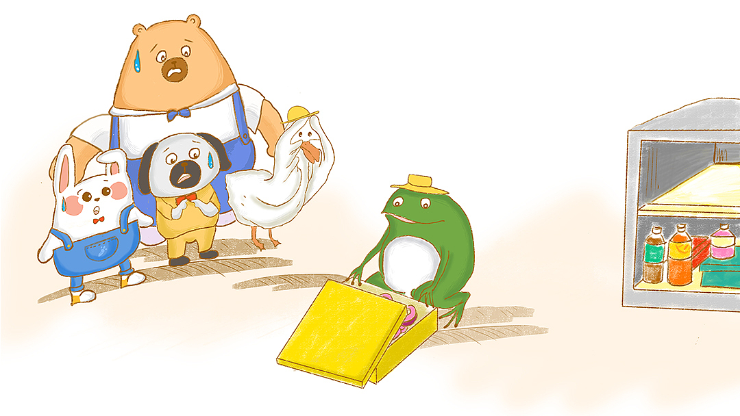 《欢迎来我家》（图ZMTU0NzgyMzQw） - 儿童插画 - 站酷设计师卓小昕sweetheart原创素材 - 站酷ZCOOL