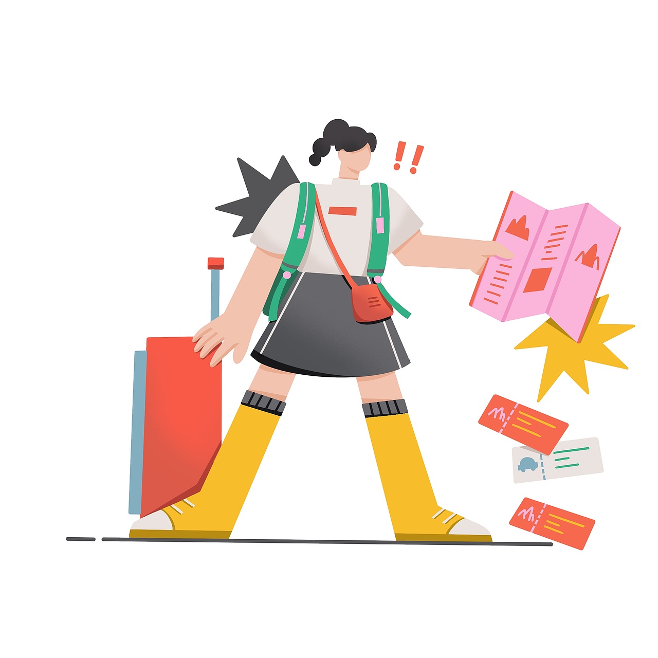 WPS稻壳素材征集大赛——出游日记