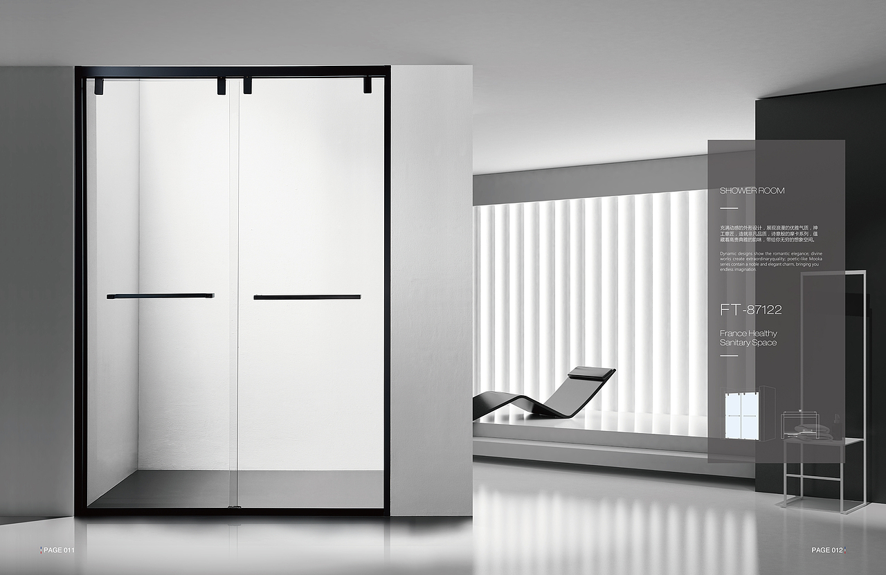 淋浴房空间摄影+陈列式摄影