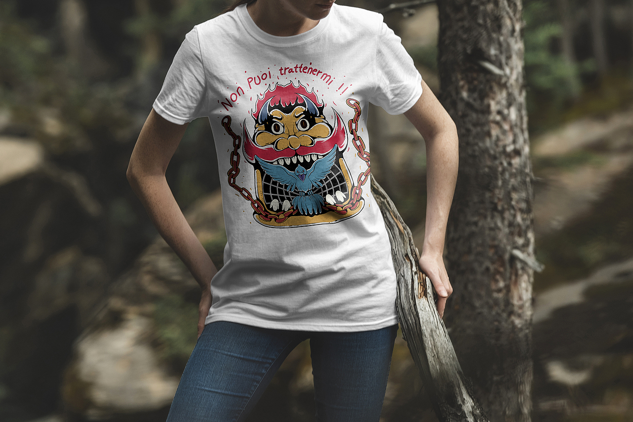 Non puoi trattenermi !! --潮流T恤设计--