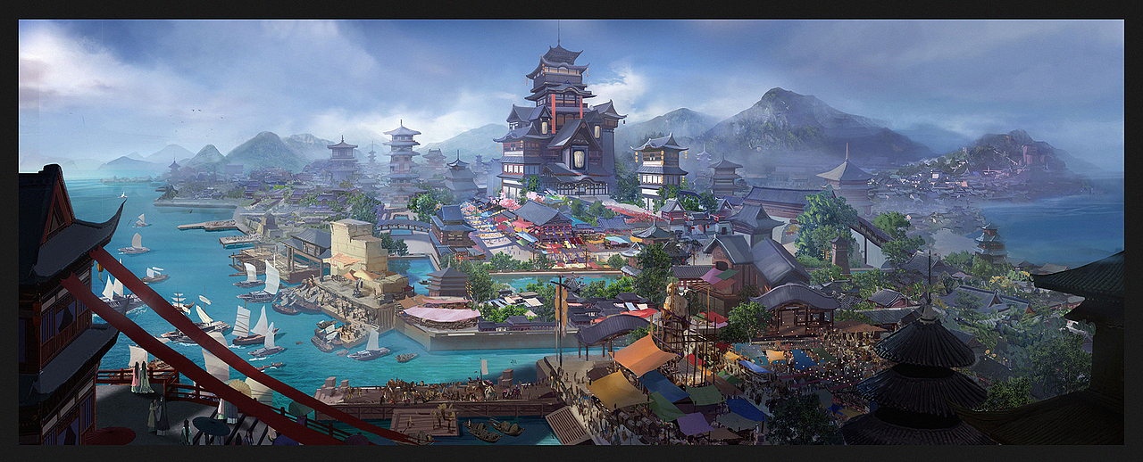 姑苏城|其他|独立游戏|熔岩芝士_原创作品-站酷zcool