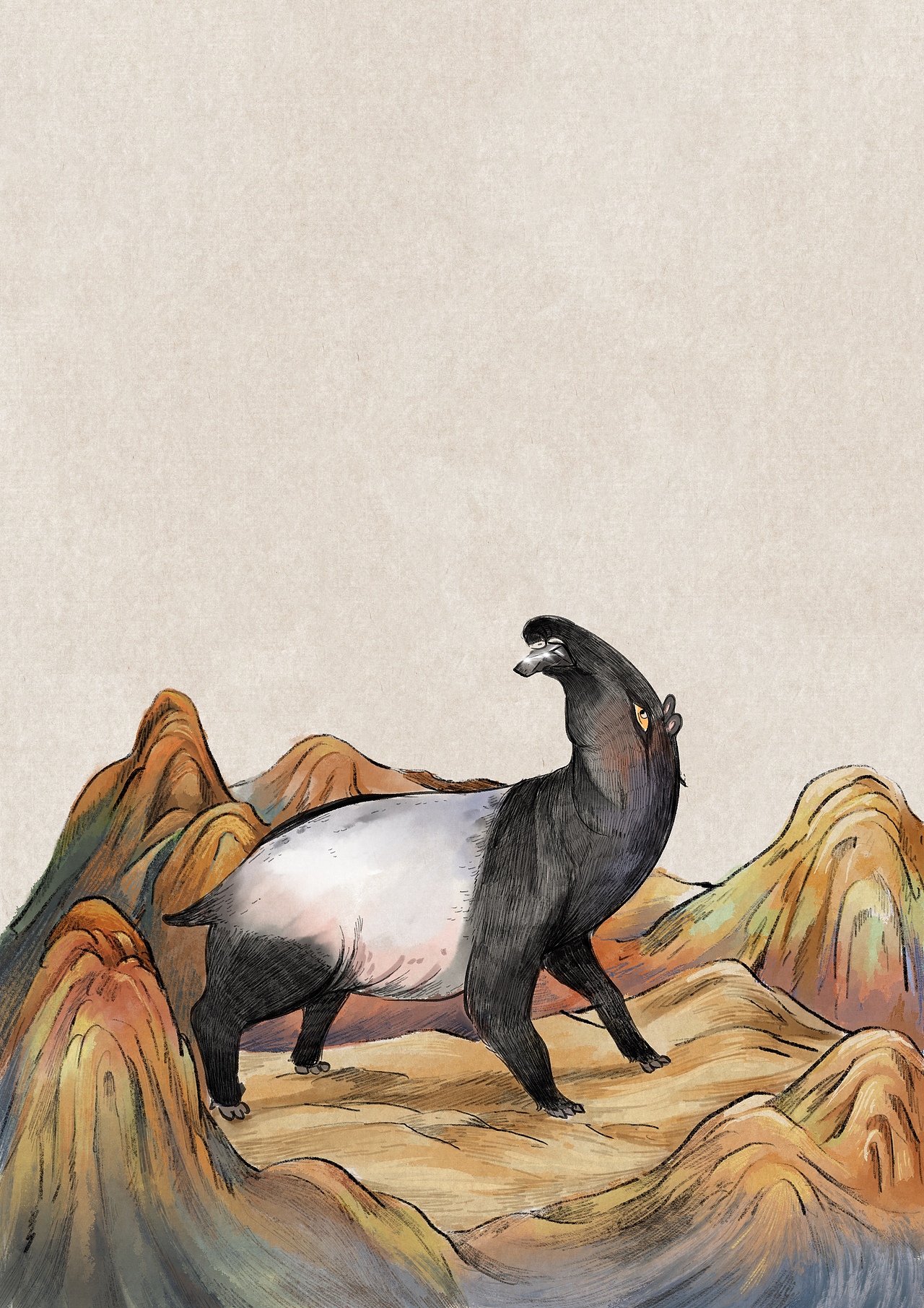 中国妖怪.——怪物篇|插画|绘本|miao9_原创作品-站酷zcool