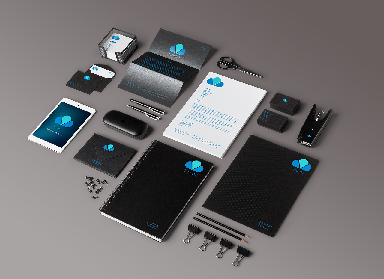 云梯(CLOUD TI)LOGO设计规范及VI视觉设计