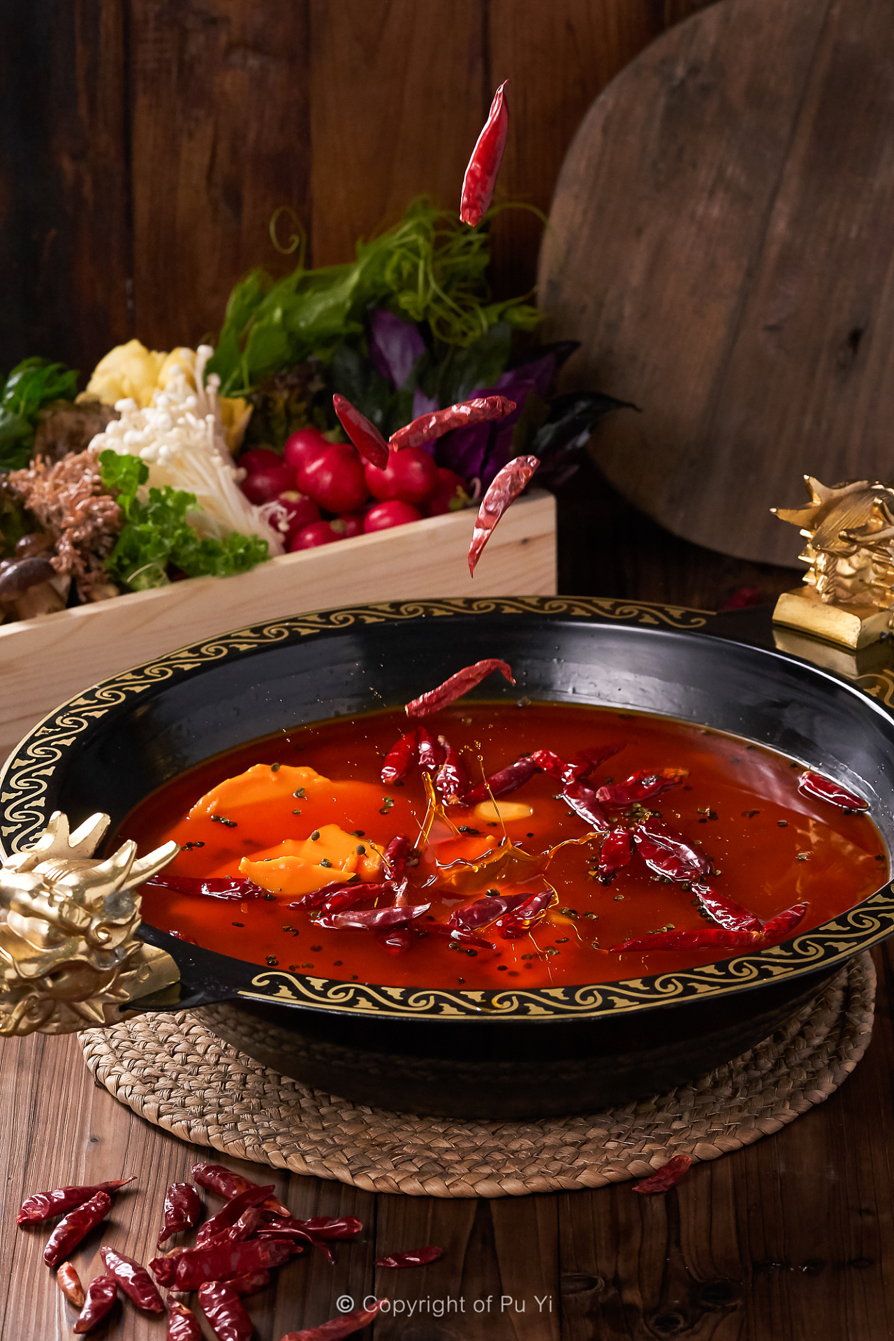 签签说火锅菜品拍摄