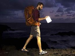 太陽(yáng)能圓形燈