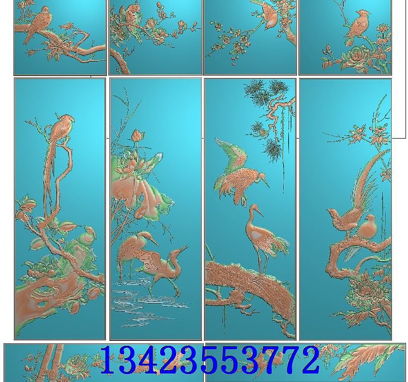 精雕浮雕灰度图雕刻图纸jdp木雕bmp（图ZMTA1MjY4OTgw） - 其他三维 - 站酷设计师雕刻素材原创素材 - 站酷ZCOOL