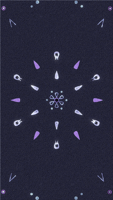 ELEMENTS | 动态属性卡牌・曼荼罗图案・字体