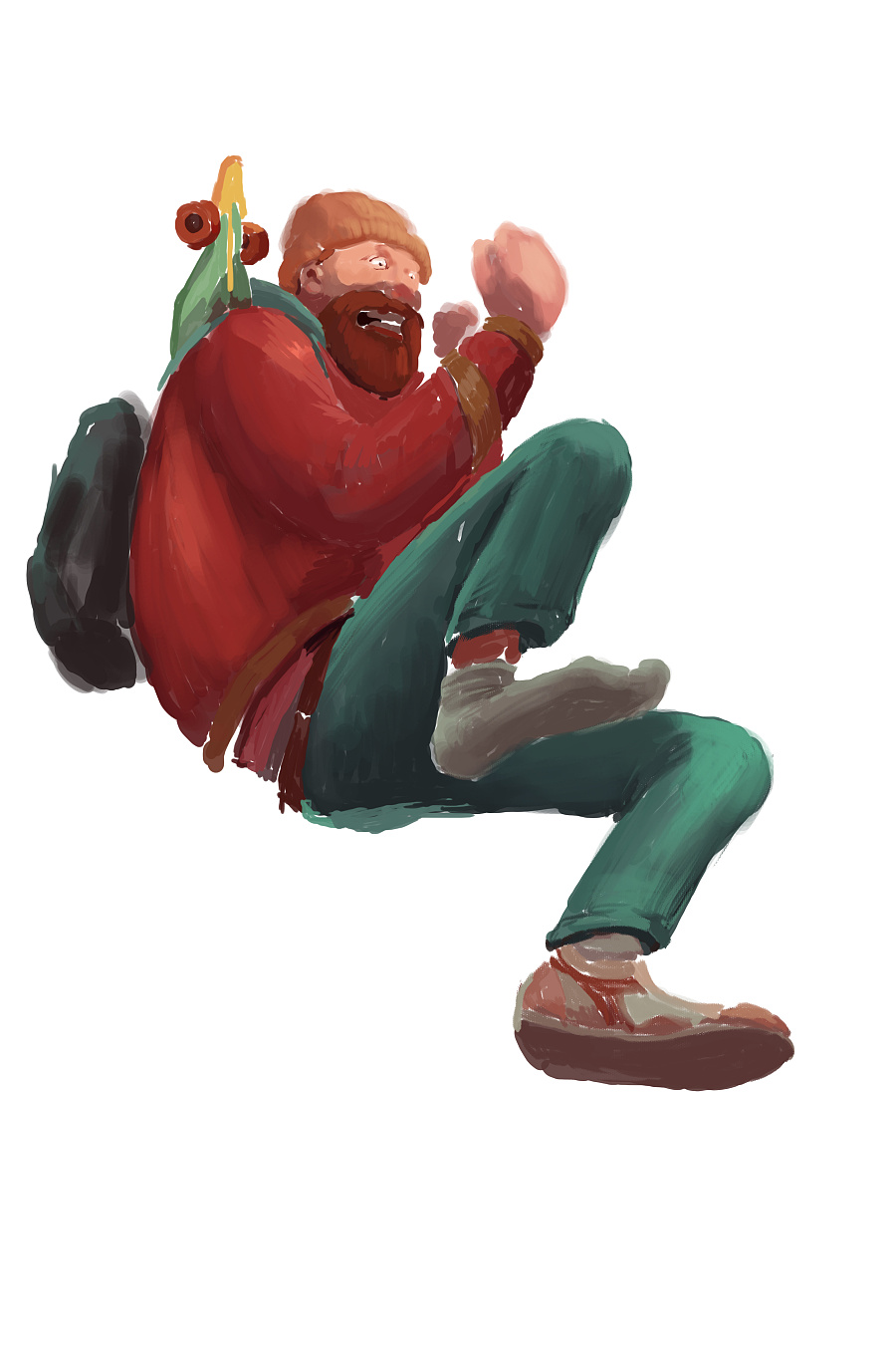 原创作品:人物手绘