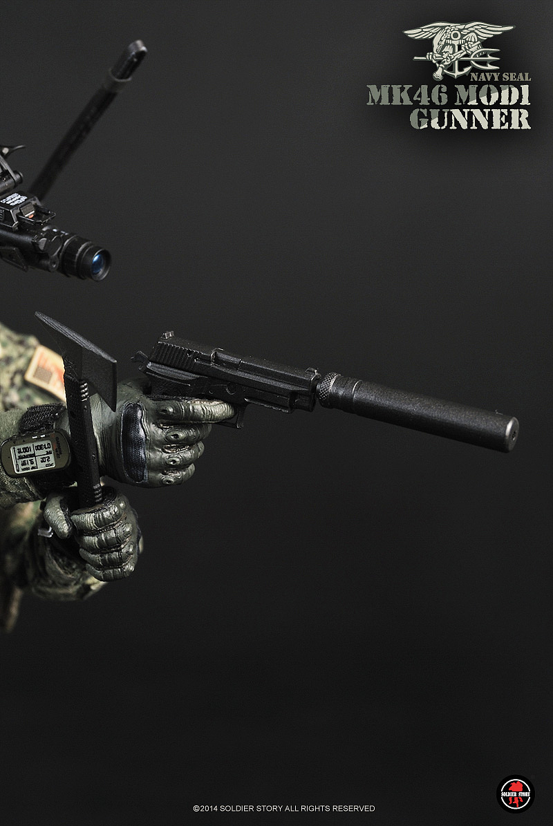SoldierStory 美国海军海豹突击队 MK46 MOD1机鎗手（图ZMTExMDIwMjQw） - 手办/模玩 - 站酷设计师SoldierStory原创素材 - 站酷ZCOOL