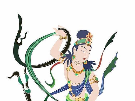 敦煌曲（個人主頁-ZMzM4NzMzMTY=） - 海報 - 站酷設計師半斤Q同學原創(chuàng)素材 - 站酷ZCOOL