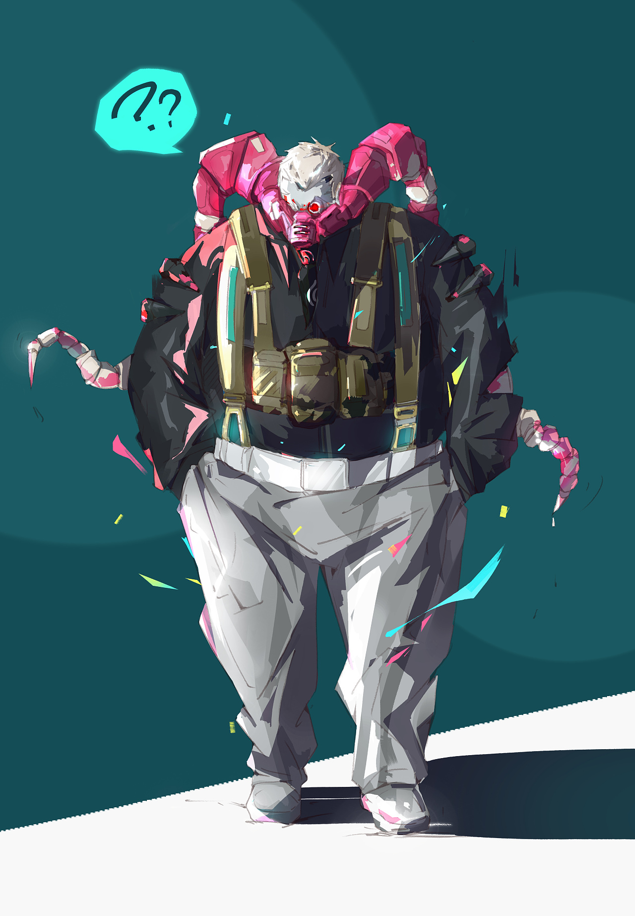 游戏人设 博士|插画|游戏原画|张力怪 - 原创作品 - 站酷 (zcool)