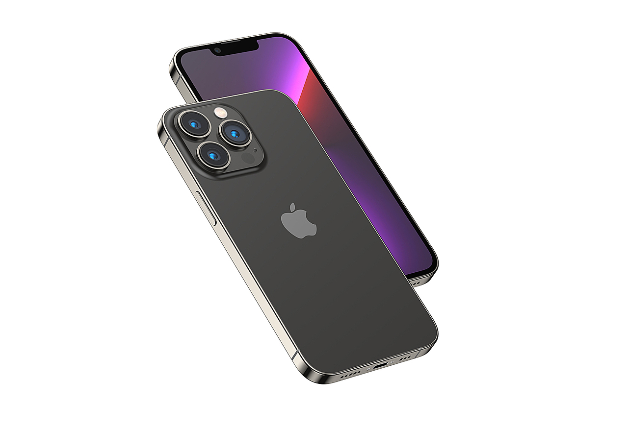 iphone13 pro手机高质量3d模型