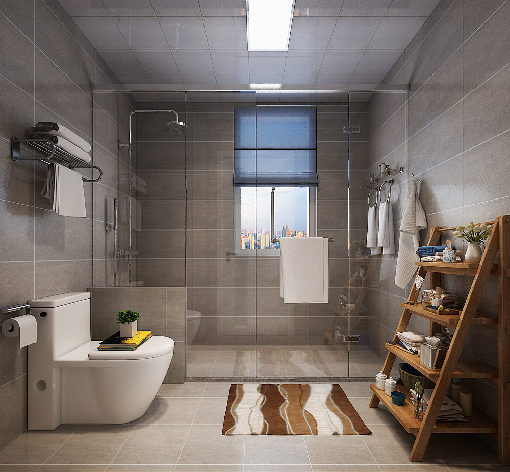 家转卫生间|空间|家装设计|z49756425 - 原创作品 - 站酷 (zcool)