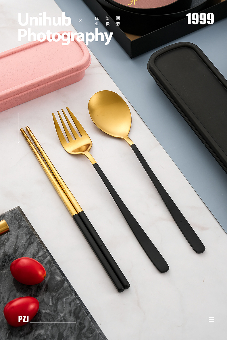 电商摄影 | 产品图集 ✖ YC. 便携餐具（图ZMTgxMjI0NTA0） - 产品摄影 - 站酷设计师优创摄影工作室原创素材 - 站酷ZCOOL