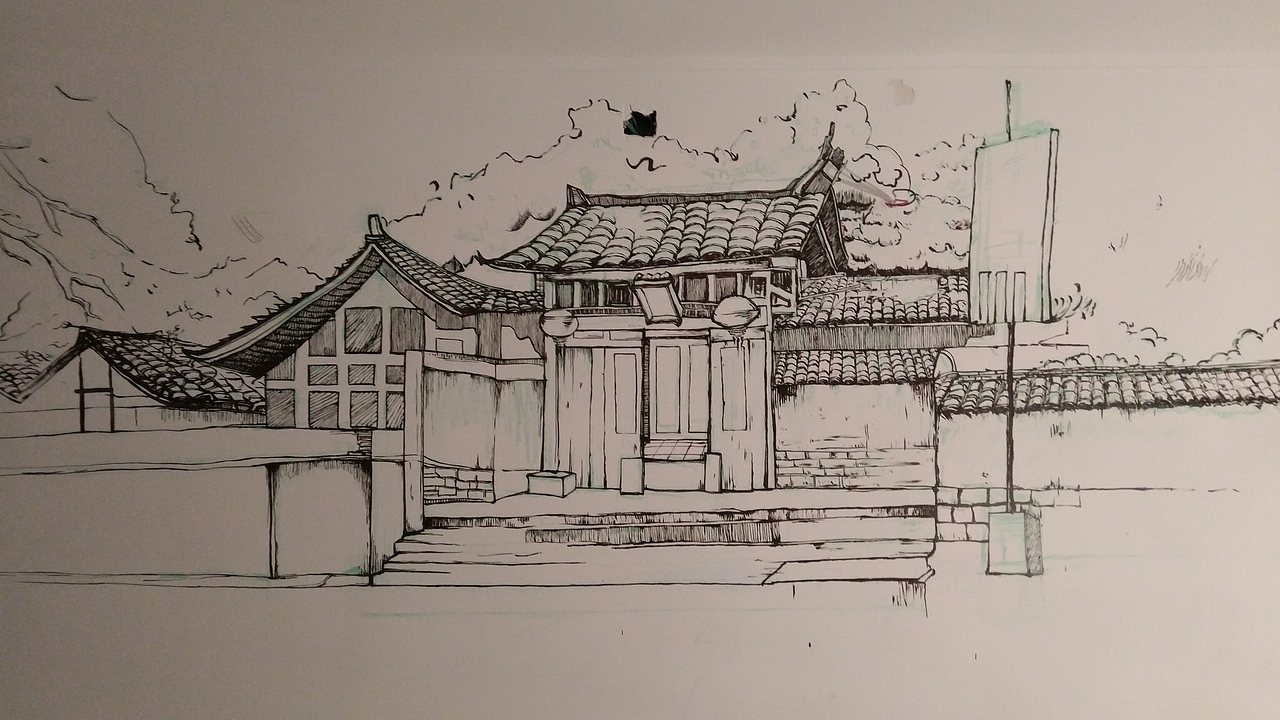 汕头鹅肉店墙绘