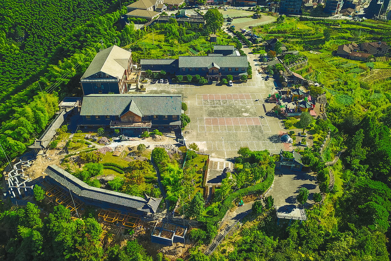 浙江遂昌梯田航拍风光摄影