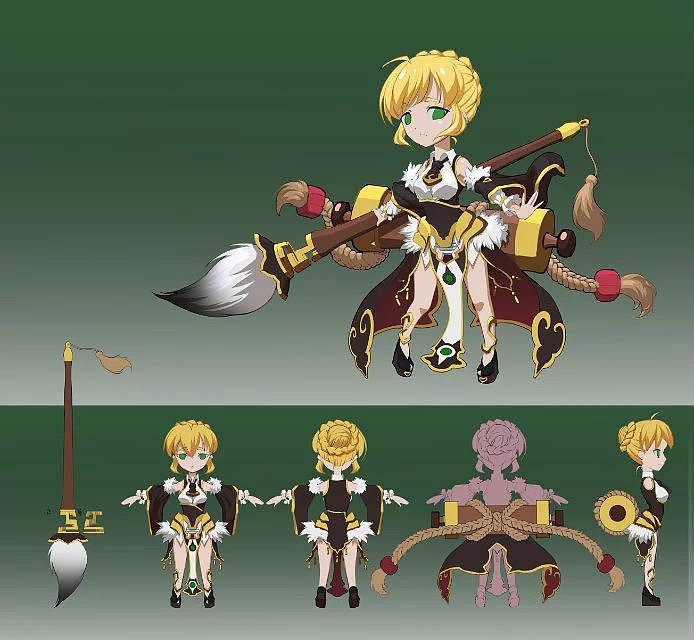 游戏人设（图ZMTAzMjg5MzMy） - 游戏原画 - 站酷设计师画画的香桑原创素材 - 站酷ZCOOL