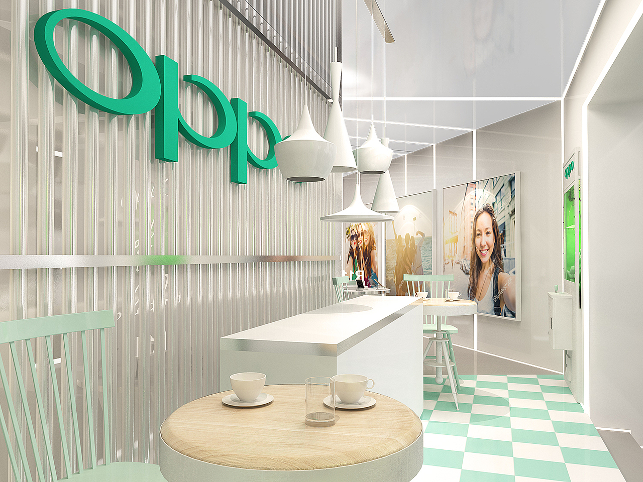 OPPO R11 POP-UP STORE（图ZMTQ4Njc5Mjk2） - 展陈设计 - 站酷设计师Brucelllf原创素材 - 站酷ZCOOL