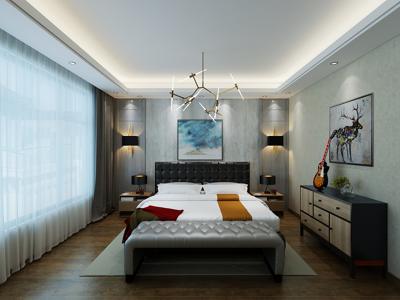 “轻奢简欧”温馨别墅分享