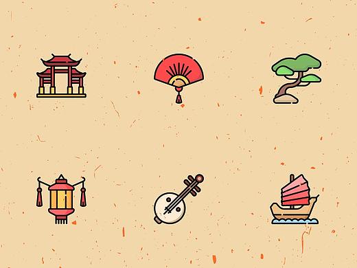 中国风icon