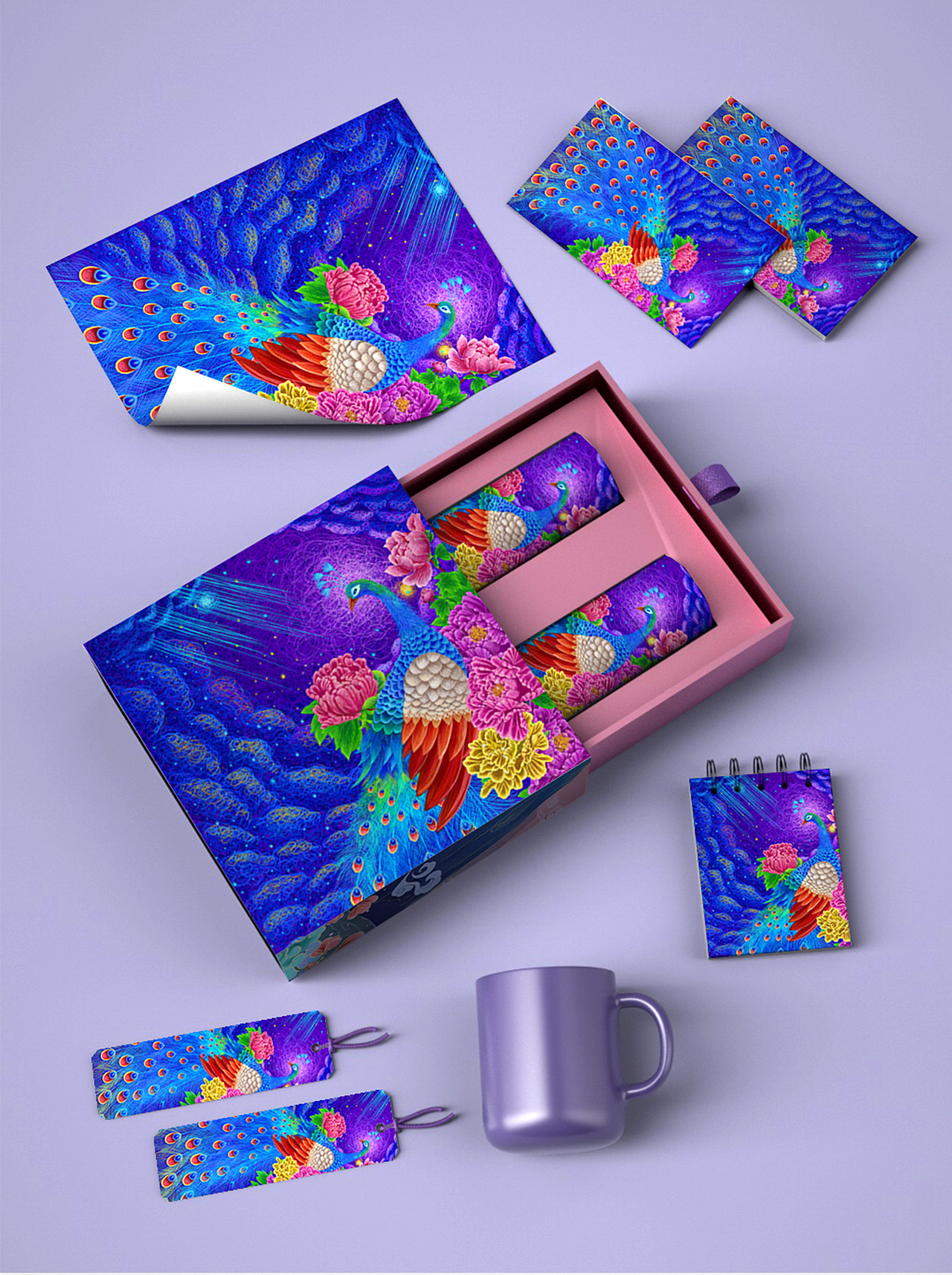 花开富贵_irisyiyi 站酷ZCOOL