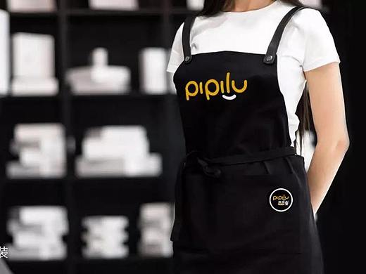 时尚小食品牌标志及部分VI