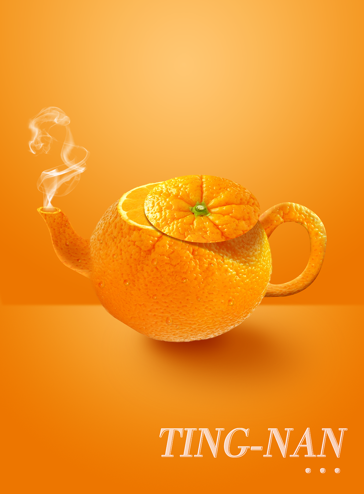 水果茶壶(合成)|平面|海报|汀楠 - 临摹作品 - 站酷 (zcool)