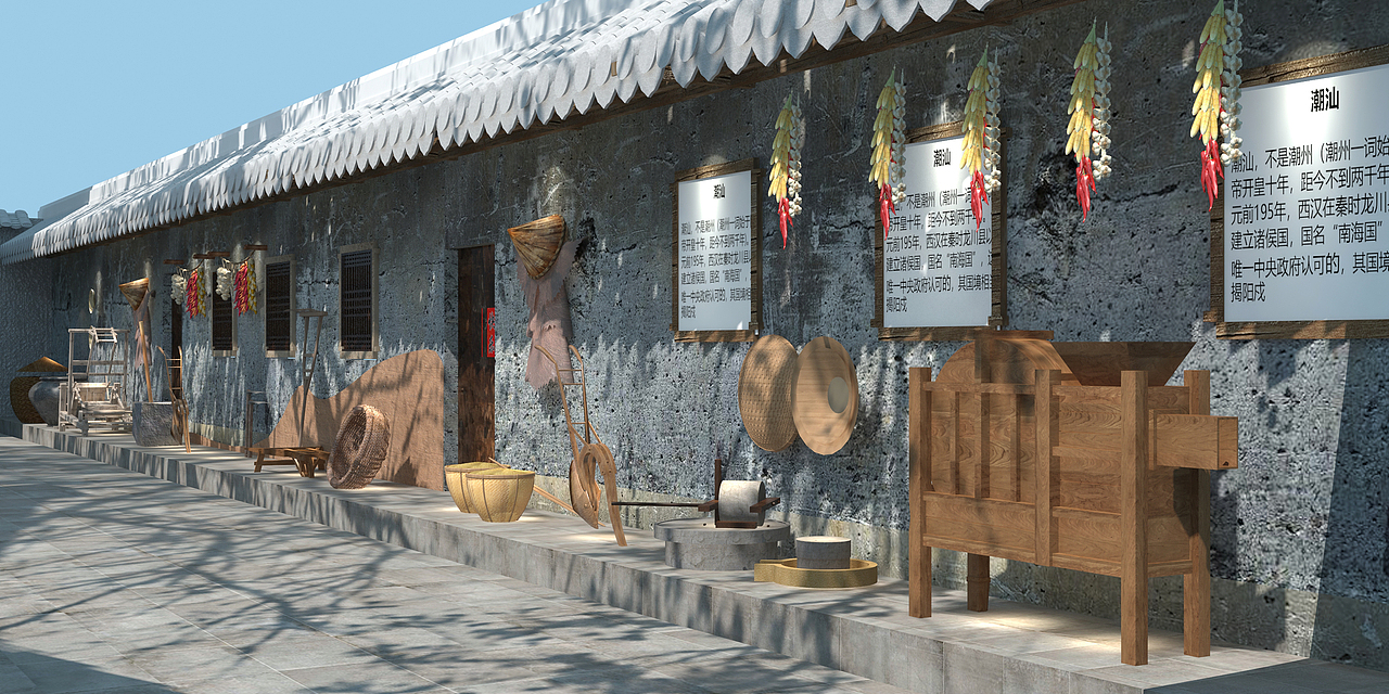 祠堂陈列展示设计(图ZMTQ0MTAwOTMy) - 展陈设计 - 站酷设计师yukiyuyuyu原创素材 - 站酷ZCOOL