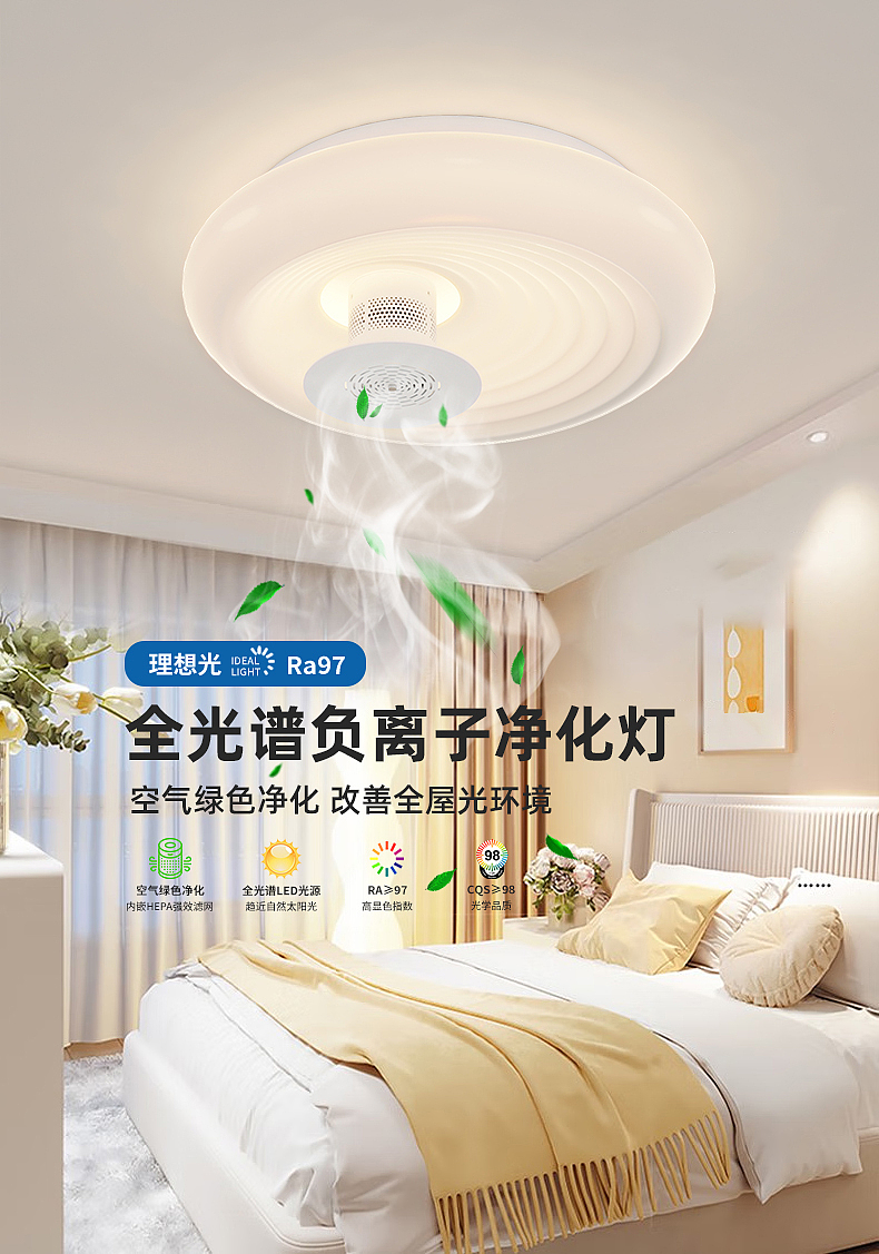 全光谱空气净化灯详情