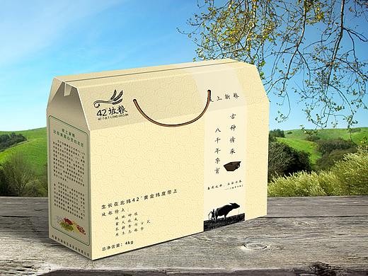 杂粮礼盒包装设计