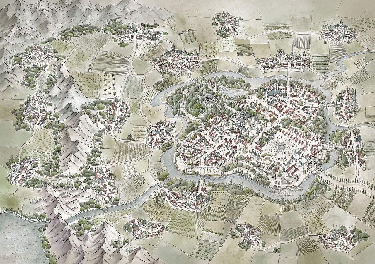 绿城代建4.0王国（图ZMjIyNDIyNDg0） - 商业插画 - 站酷设计师Aloe阿噜原创素材 - 站酷ZCOOL