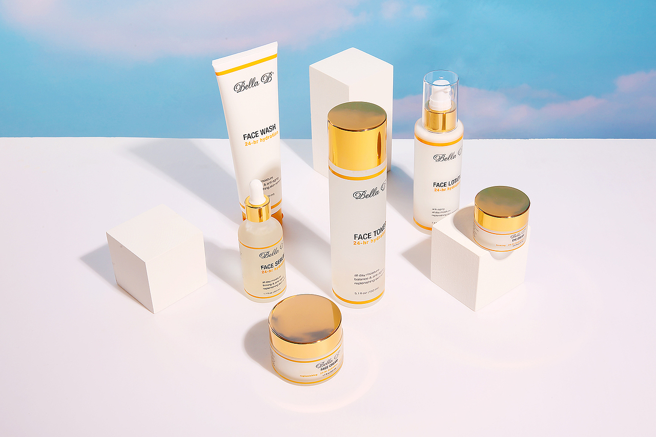 护肤-BellaB护肤六件套套装拍摄