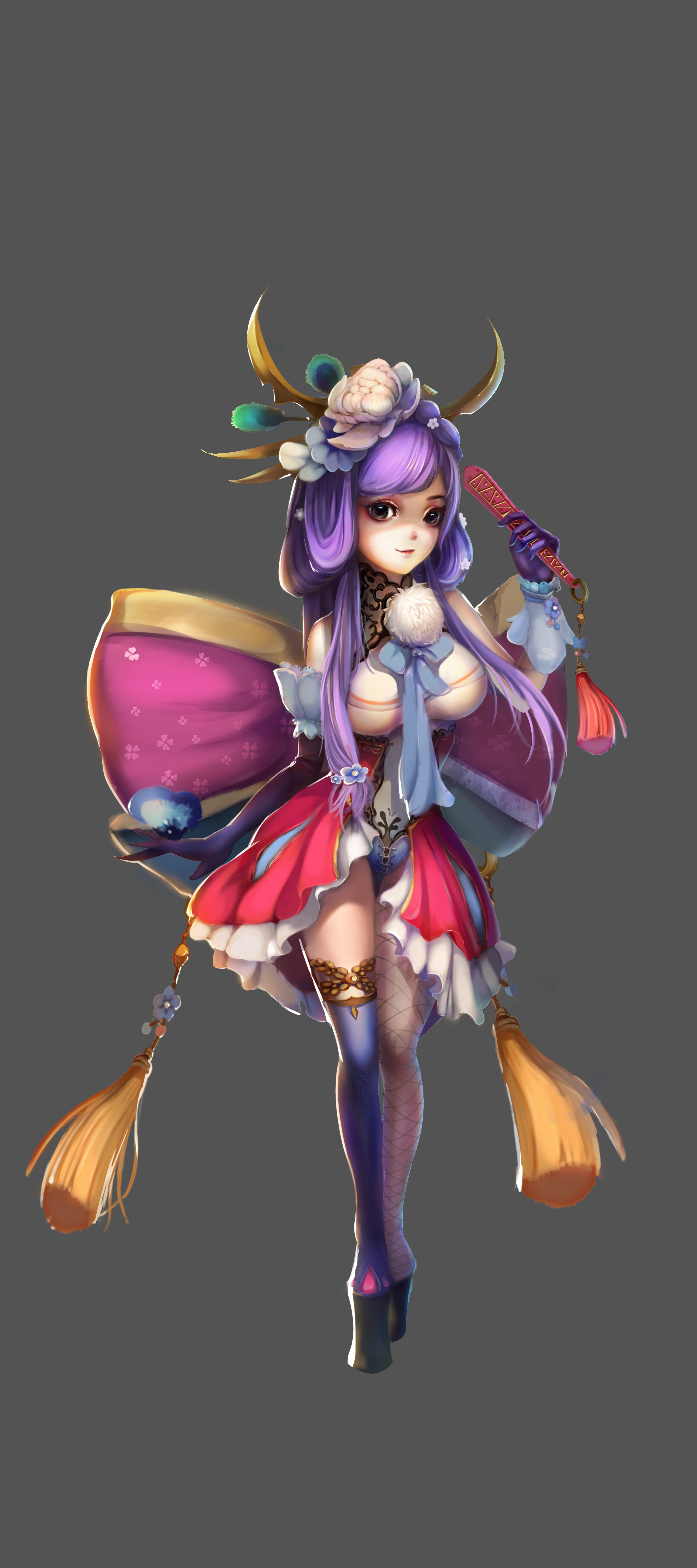 想画个美女|插画|游戏原画|龚雪gx - 原创作品 - 站酷 (zcool)