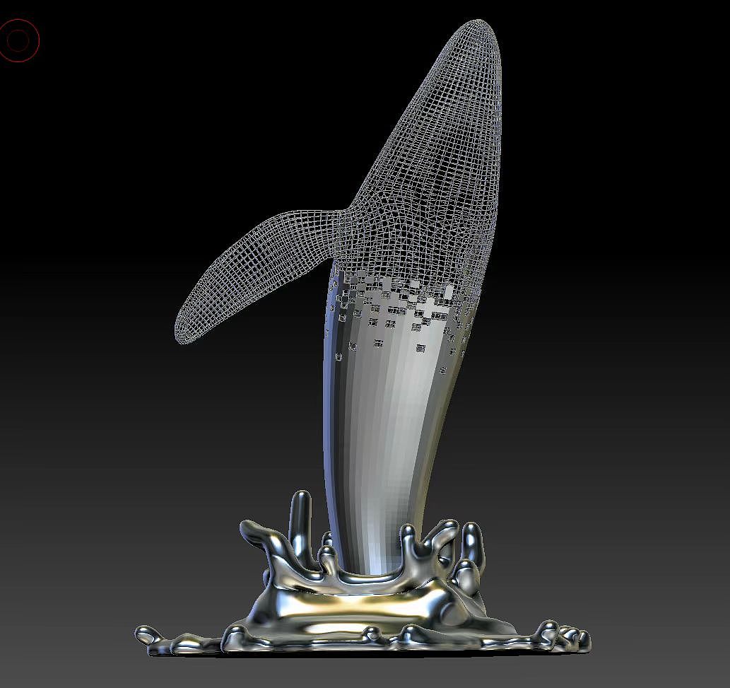 上海-不锈钢镜面镂空大鲸鱼制作过程展示（图ZMzQ2MjY2NTc2） - 雕塑 - 站酷设计师德森雕塑标识景观原创素材 - 站酷ZCOOL