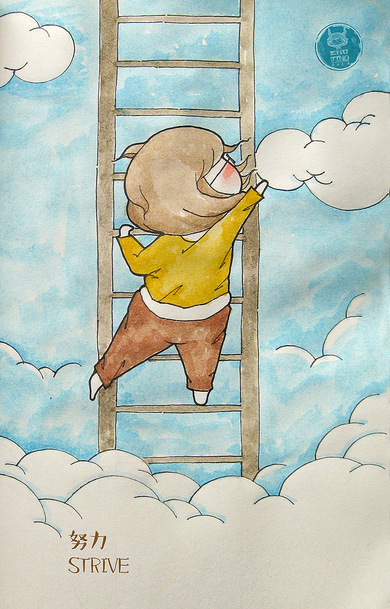 涂鸦小绘本——小胖妞
