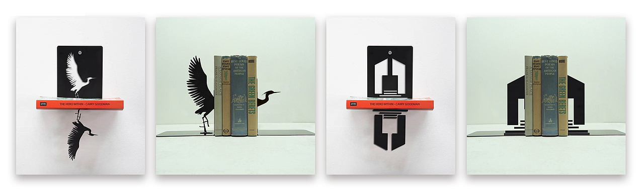 宁波大学校友文创产品设计-书立系列