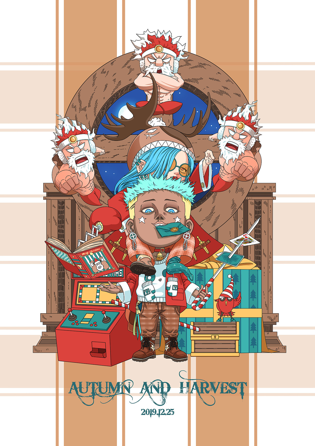 秋天与丰收之圣诞