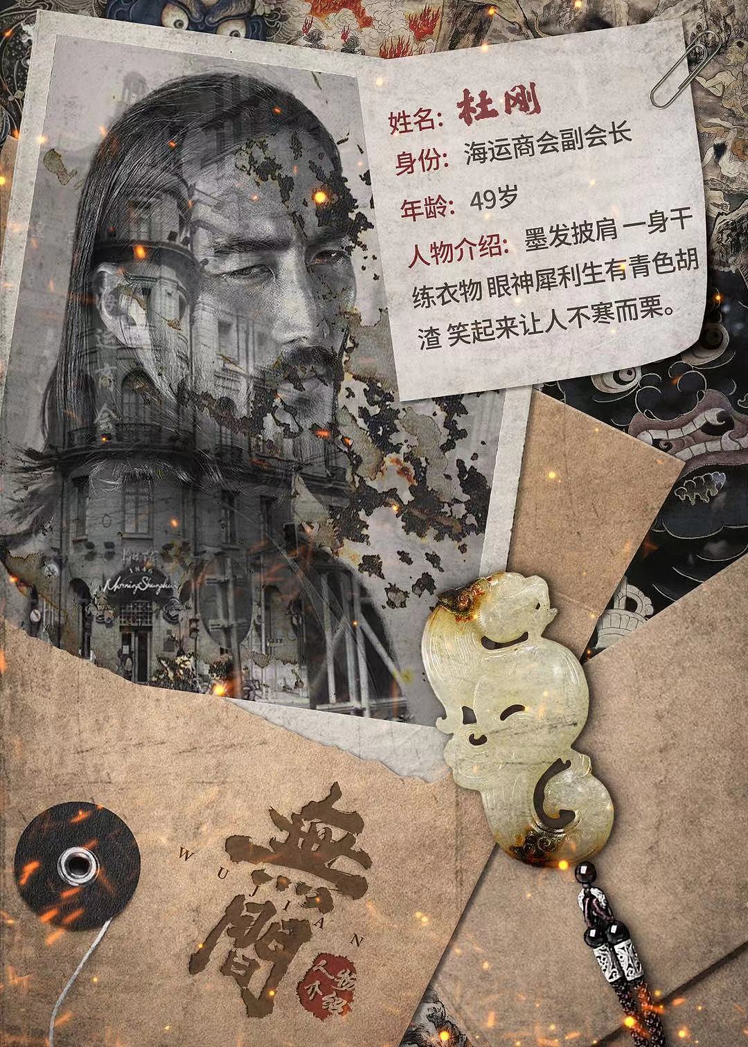 无间剧本杀海报（图ZMjQ1MzAwMjM2） - 海报 - 站酷设计师橙子是个设计师原创素材 - 站酷ZCOOL