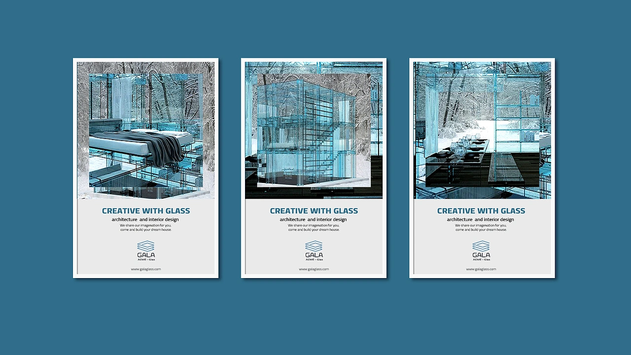 两个品牌Logo设计-玻璃/化妆品