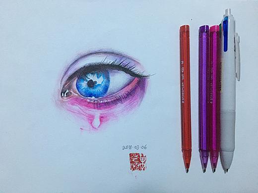 ～眼～（个人主页-ZMjY4NDQ4MjA=） - 创作习作 - 站酷设计师鹤行HX原创素材 - 站酷ZCOOL